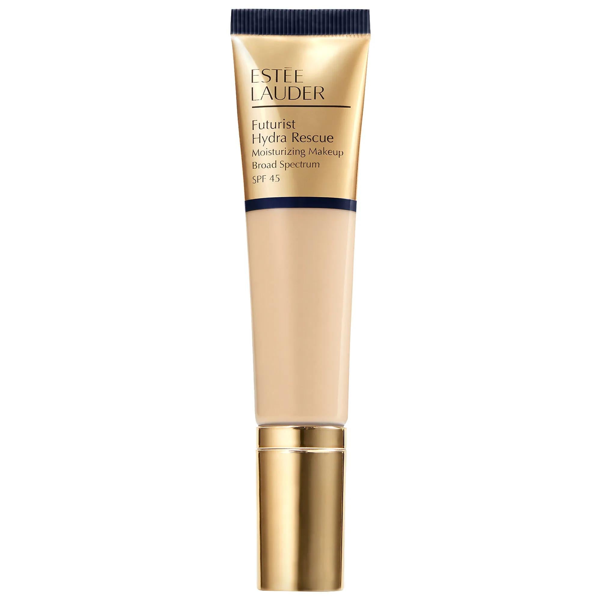 EstŽe Lauder Futurist Hydra Rescue Moisturizing Foundation SPF 45: Radiant Finish, Hydrating, Medium Coverage & Vitamin E Protection