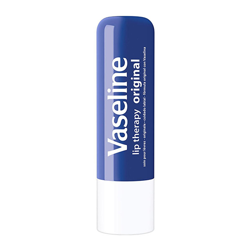 Vaseline Lip Therapy Original Lip Care Balm - 48 Hour Moisturizing Relief for Dry, Chapped Lips - Long Lasting Hydration & Protection