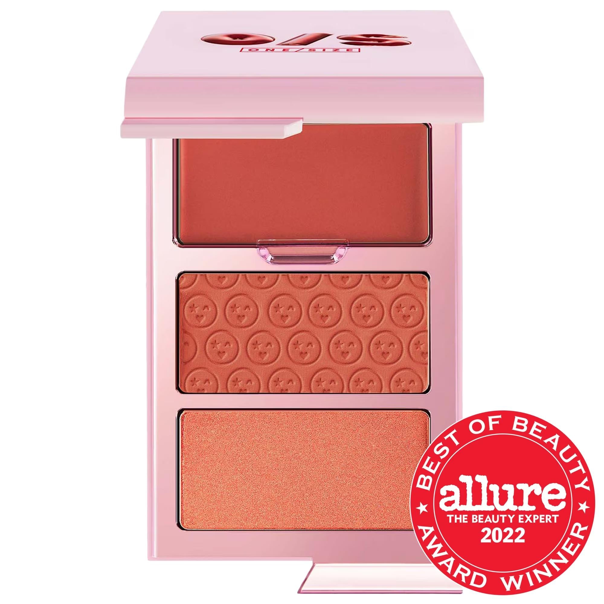 Cheek Clapper 3D Blush Trio Palette: Ultra-Pigmented, Blendable, Vegan & Cruelty-Free - Long-Lasting Color & Dimension