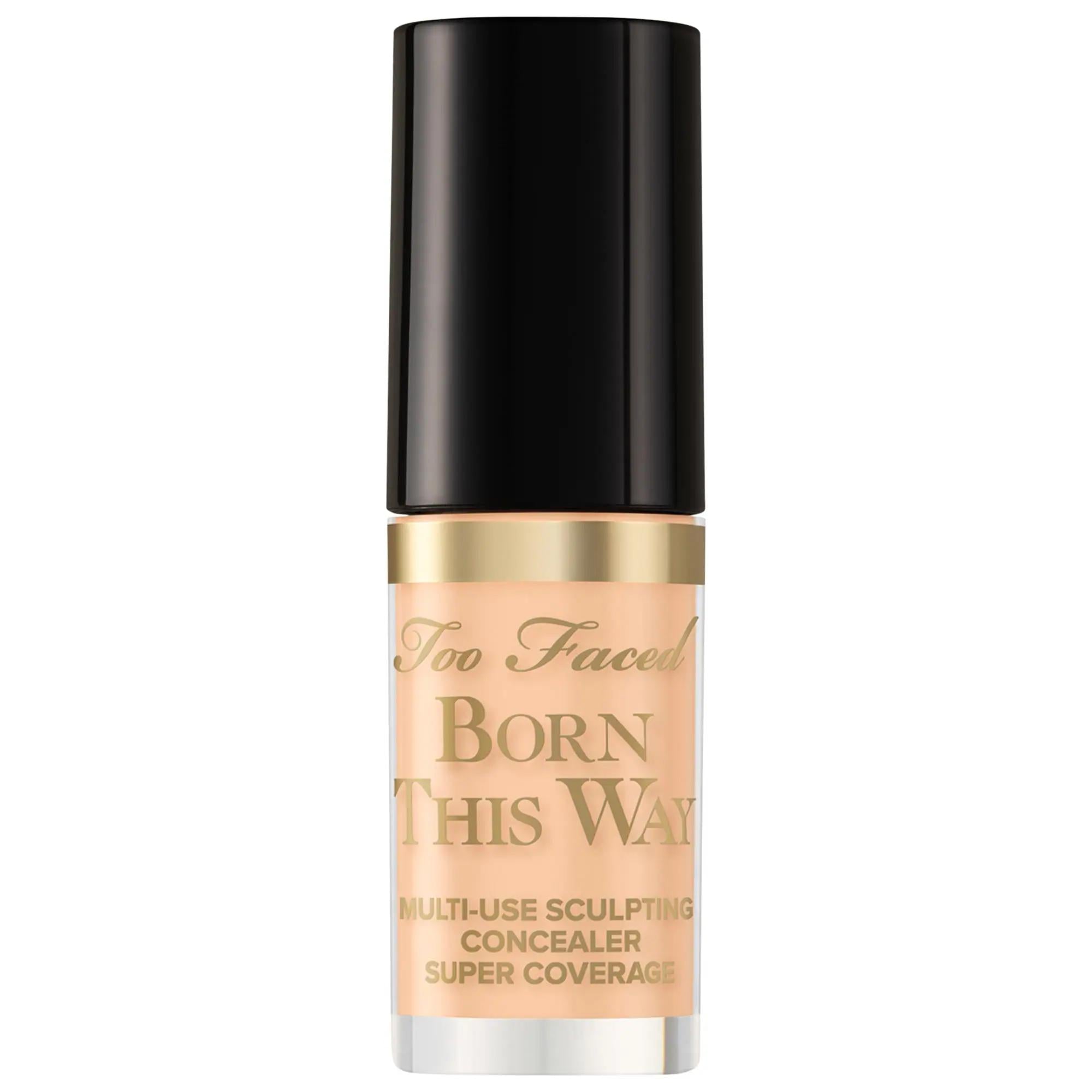 Too Faced Born This Way Super Coverage Multi-Use Concealer - Full Coverage, Hydrating, Vegan & Cruelty-Free