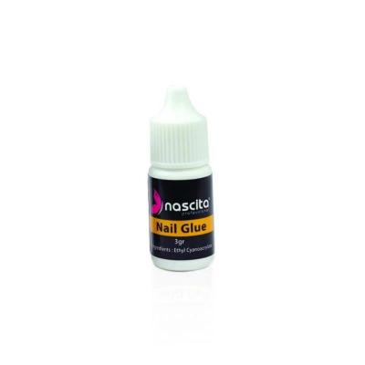 Nascita False Nail Glue: Secure, Fast-Acting Artificial Nail Adhesive for Long-Lasting Hold - 3g Tube