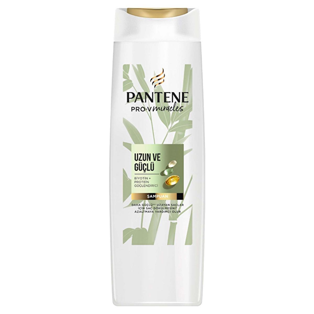 Pantene Pro-V Miracles: Hair Strengthening Shampoo for Breakage Reduction - Biotin & Pro-V Infused for Long, Strong, Damaged Hair Repair