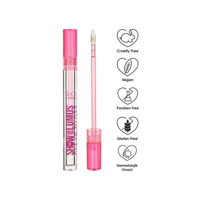 Pastel Vegan Lip Gloss - Show Your Lumos Clear Gloss, Cruelty-Free & Dermatologically Tested