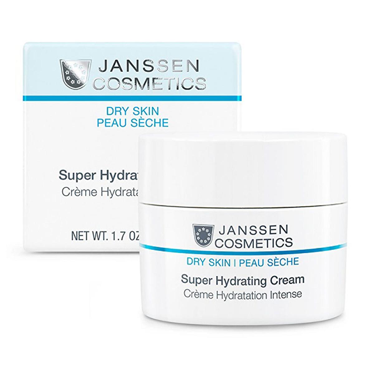 Janssen Cosmetics Moisturizing Cream for Dry Skin - Anti-Aging Hydration with Hyaluronic Acid