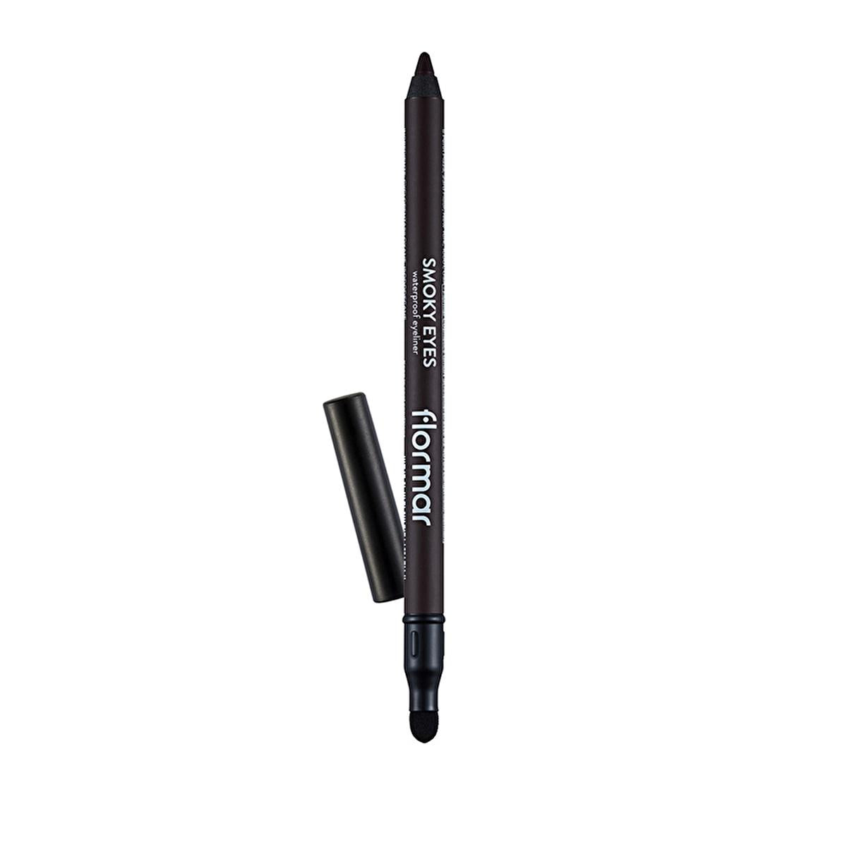 Flormar Coolest Brown Smoky Eyes Waterproof Eyeliner Pencil: Smudge-Proof, Long-Lasting Matte Brown Eyeliner for Effortless Smoky Eyes