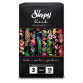 Sleepy Black Premium Plus Sanitary Pads for Nighttime Comfort - Organic & Natural Materials, 18 Count