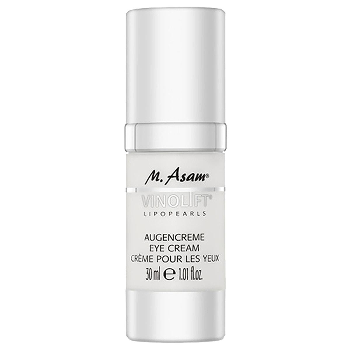 M.Asam Anti-Wrinkle Eye Cream - Fragrance-Free, Hyaluronic Acid & Natural Oils - 1.01 fl oz