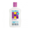 Hamilton Sensitive SPF50+ Sunscreen Lotion for Sensitive Skin - Fragrance-Free, Water-Resistant, Non-Greasy Sun Protection
