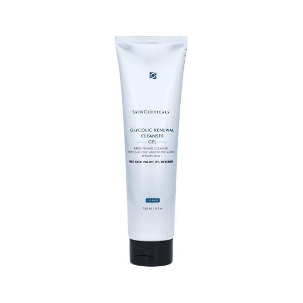 Skinceuticals Glycolic Renewal Cleanser Gel - Gentle Exfoliating Skincare for Sensitive Skin - 5.07 fl oz