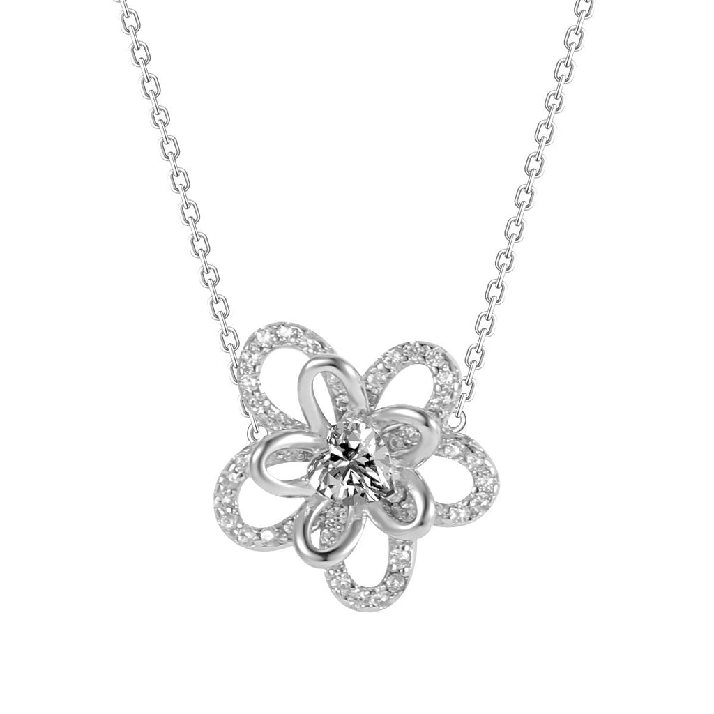 2024 New 925 Sterling Silver SUNFLOWER Necklace