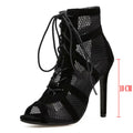 Sexy Lace-up High Heel Plus Size Shoes
