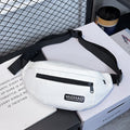 Unisex Nylon Fanny Pack Sporty Messenger