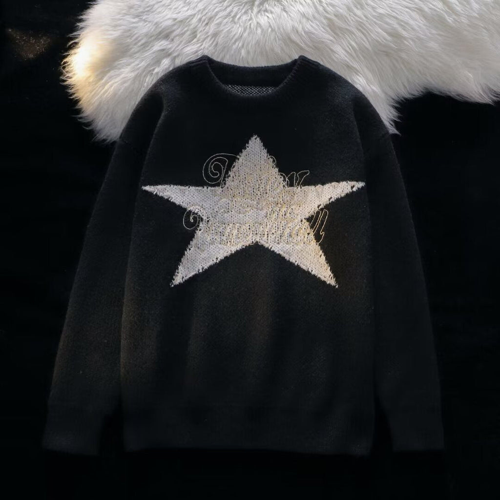Deerskin Velvet Japanese Hong Kong Style Pullover Sweater For Men And Women