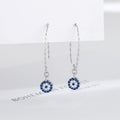 Korean Sterling Silver Needle Earrings