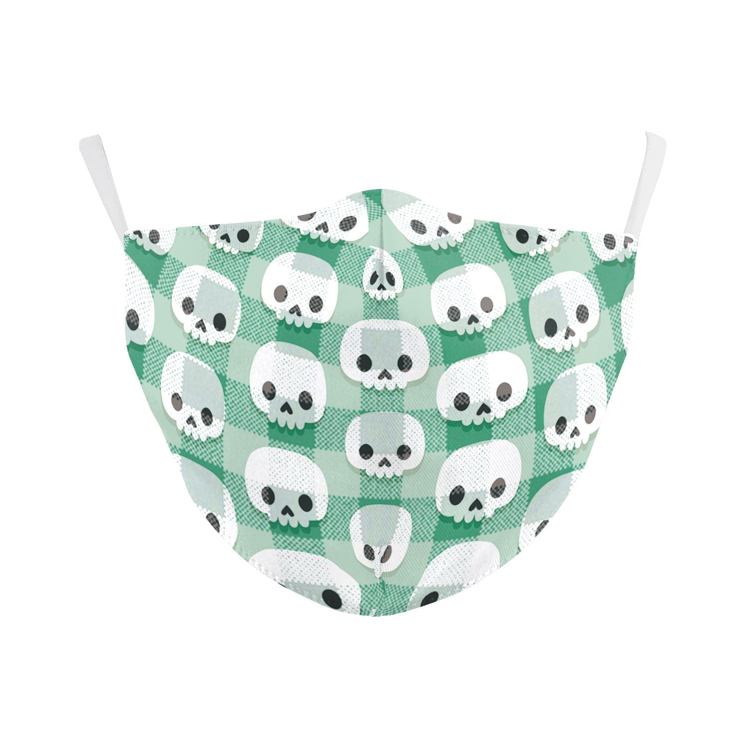 Digital Printing Halloween Skull Pumpkin Dustproof Mask