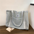 Transparent Mesh Shoulder Shopping Bag