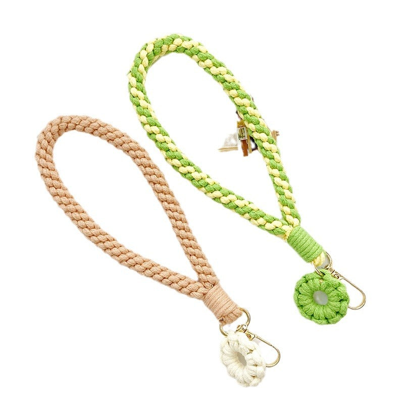 Simple Handmade Car Key Ring Lanyard