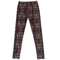 Spring and Summer Printed Milk Silk Leggings