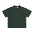 American Casual Simple Lapel Short Sleeve