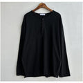 Plus Size Men's Loose Irregular Long Sleeve Shirt