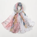 Flower Voile Thin Headcloth
