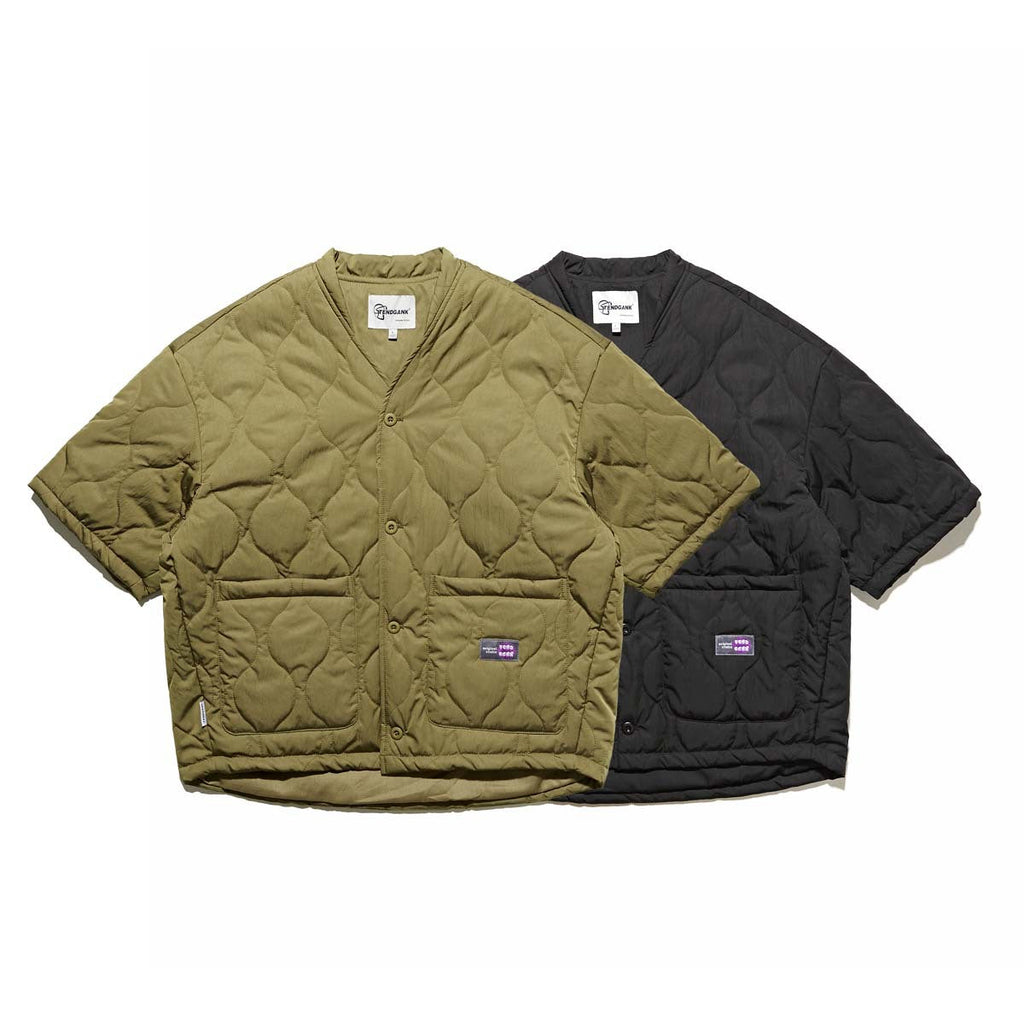 Japanese Loose Simple Washed Half Socks Cotton Coat Jacket
