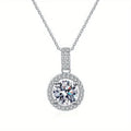 Simple Necklace Geometric Female Round Bag