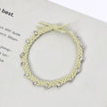 Women's Diamond Color Twist Hair Rope