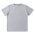 Knitted Short-Sleeved T-Shirt Men’s Loose Solid Color