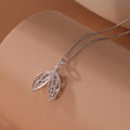 S925 Silver Mermaid Tail Necklace