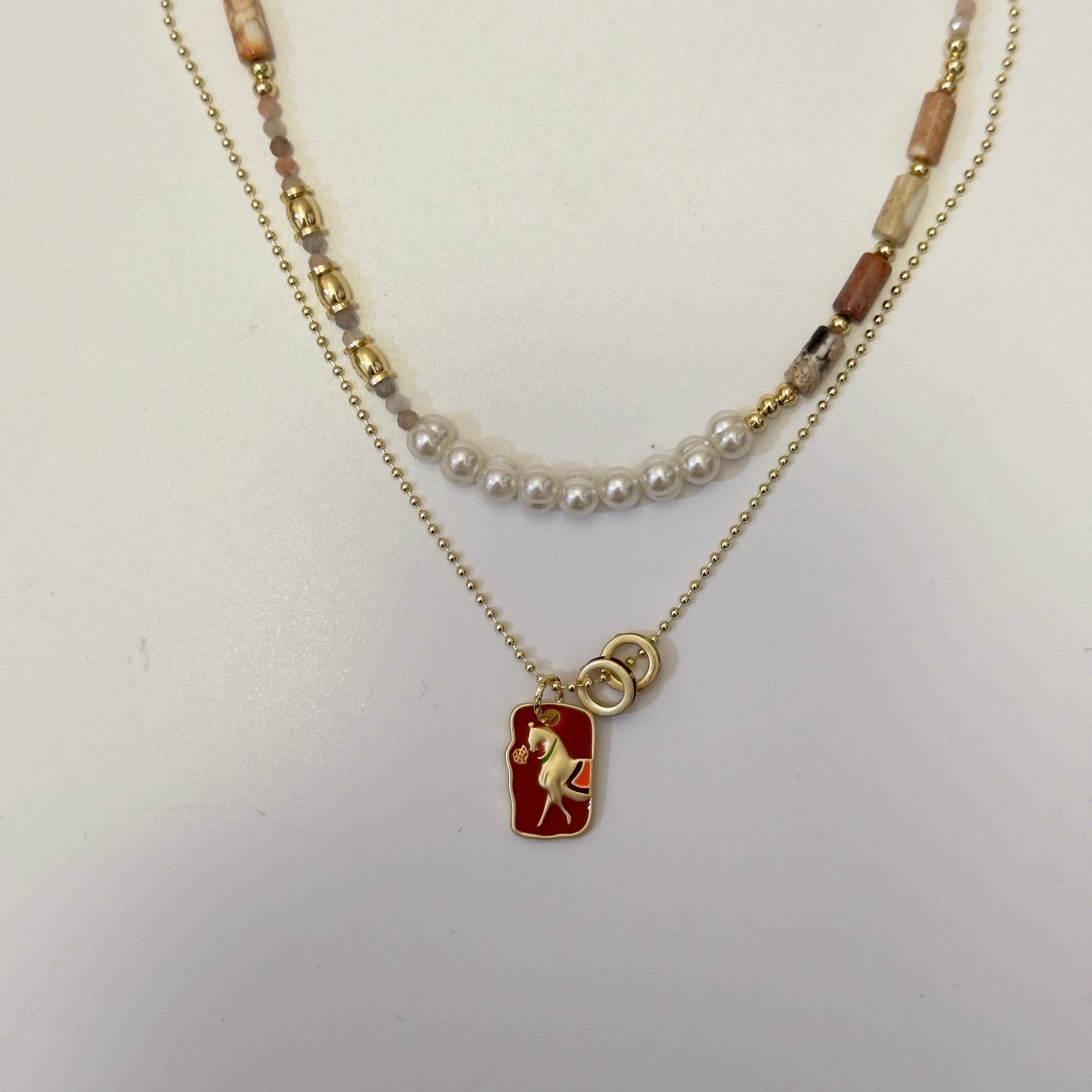 Elegant Natural Pearl Necklace - Light Luxury