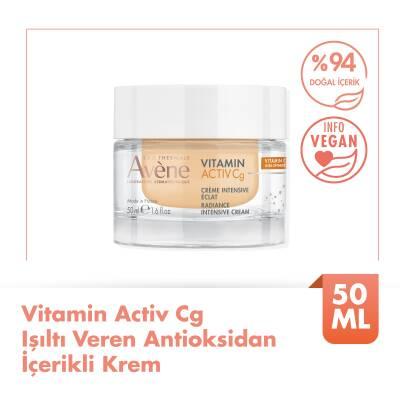 Avene Vitamin C Face Cream - Anti-aging Moisturizing Cream for Sensitive Skin, 1.69 fl oz
