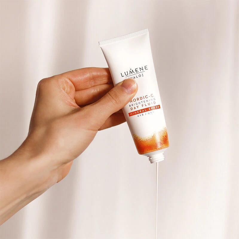 Lumene Nordic-C Vitamin C Moisturizing Cream with SPF30 - Brightening, Anti-Spot, Hydrating Skincare Product