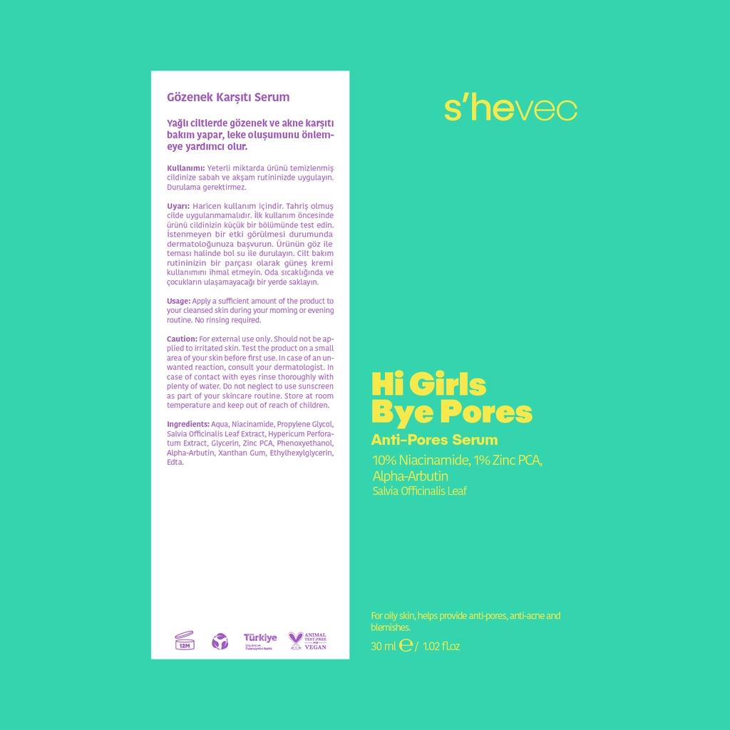 She Vec Hi Girls Bye Anti-Spot Serum 30ml