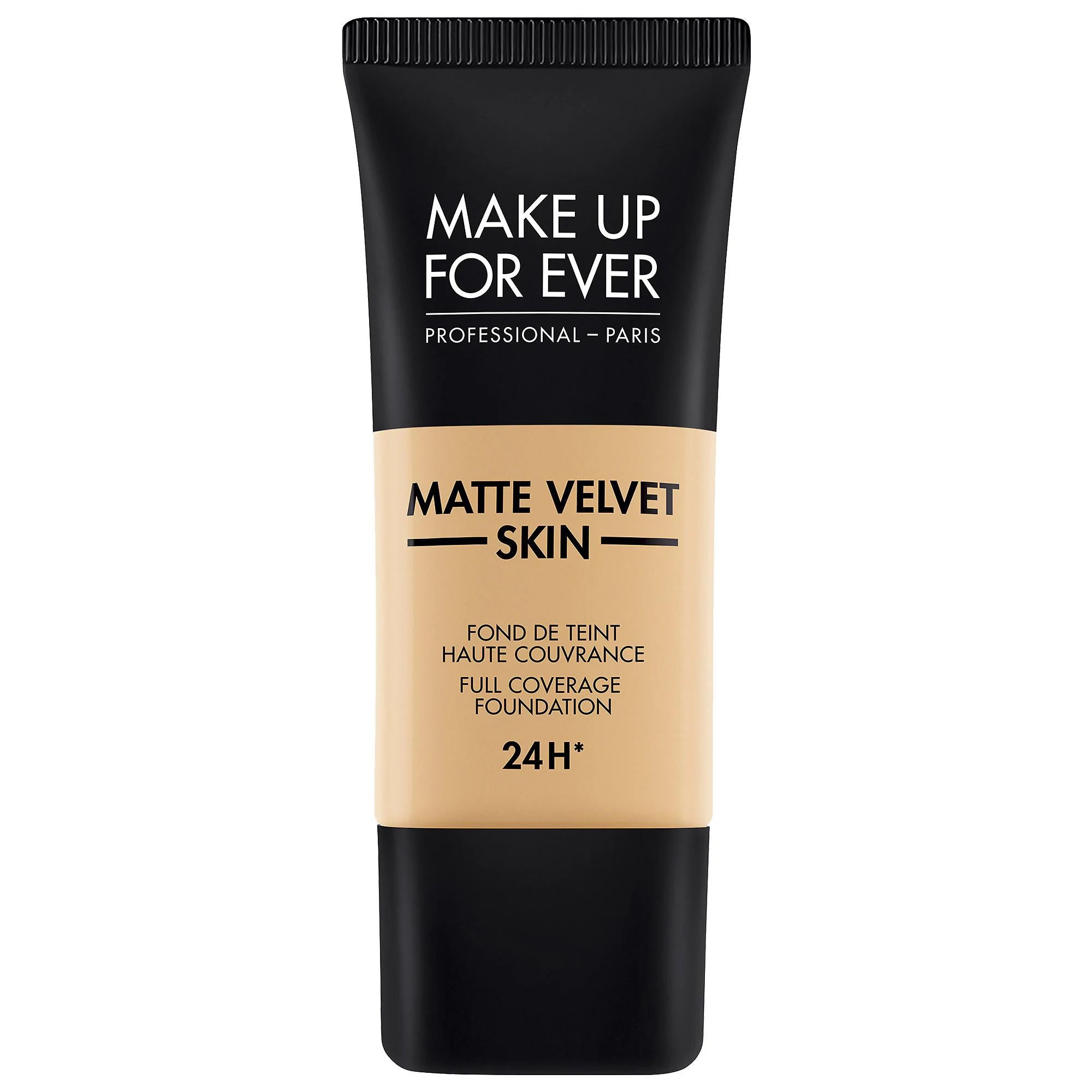 Matte Velvet Skin: Full Coverage Waterproof Foundation | 24H Wear, Oil Control, Flawless Velvet-Matte Finish for Oily & Combination Skin
