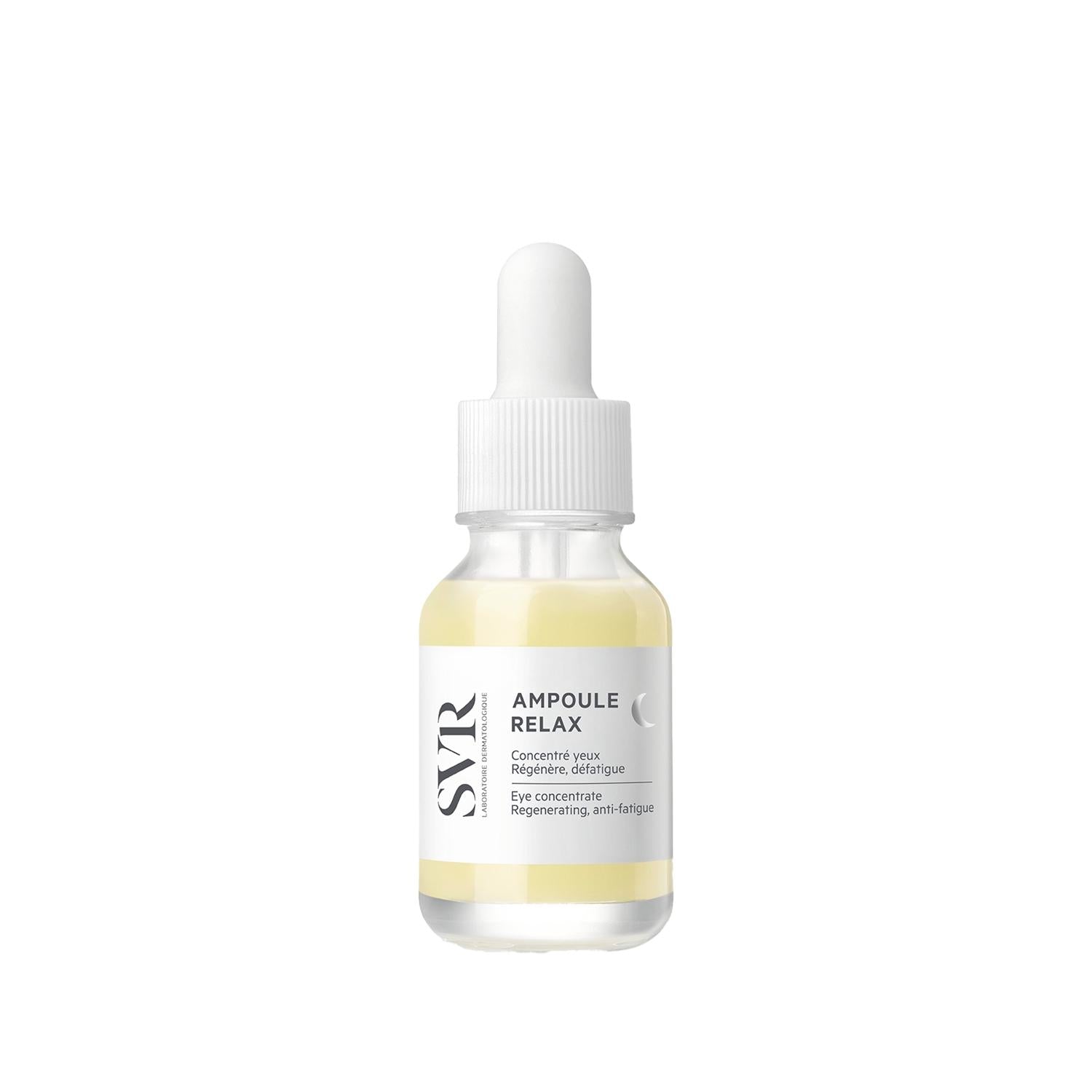 SVR Ampoule Relax Yeux Eye Care Serum for Sensitive Eyes - 15ml, Relaxing Eye Treatment
