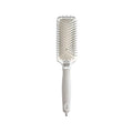 Olivia Garden Expert Care Rectangular Nylon Bristles Hair Brush - Silver S, Professional Detangling & Styling Tool