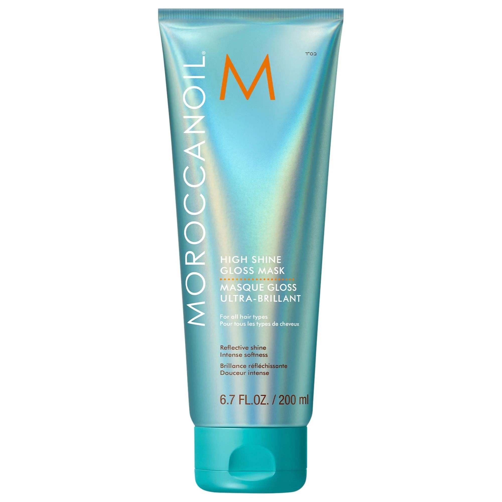 Moroccanoil High Shine Gloss Mask: Intense Conditioning, Color Protection, and Radiant Hair Shine Enhancement - Sulfate & Paraben Free