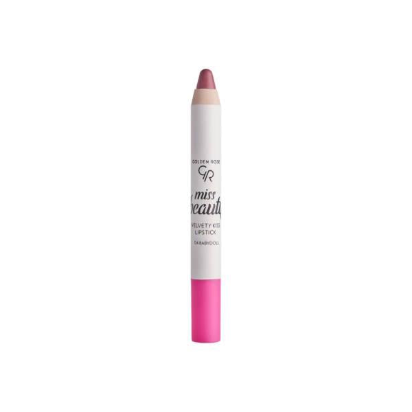 Golden Rose Velvety Kiss Matte Lipstick - Long-Lasting Soft Lip Color for Beauty-Conscious Individuals