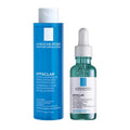 La Roche-Posay Effaclar: Acne Treatment Skincare Set - Pore Minimizing Salicylic & Glycolic Acid Toner & Serum for Oily, Blemish-Prone Skin