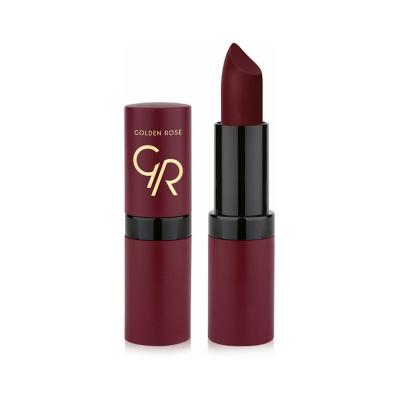 Golden Rose Velvet Matte Lipstick - Moisturizing, Paraben-Free Cosmetic for Long-Lasting Lip Color