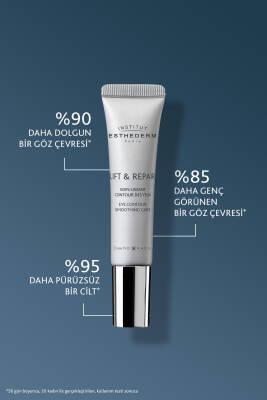 Institut Esthederm Eye Contour Cream - Anti-Aging Smoothing Gel for Eyes, 15ml