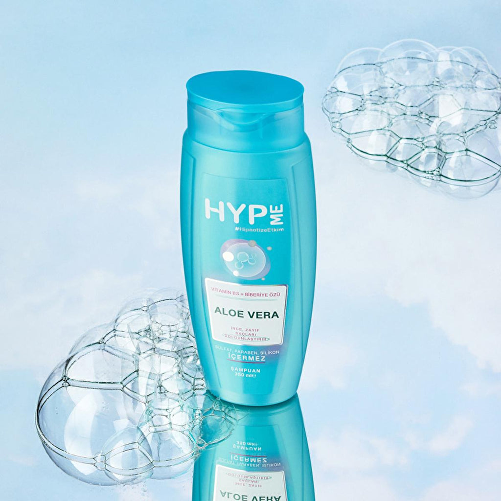 Hyp Me Sulfate-Free Volumizing Shampoo with Aloe Vera - 11.83 fl oz, Paraben & Silicone-Free, Gentle on Hair & Scalp