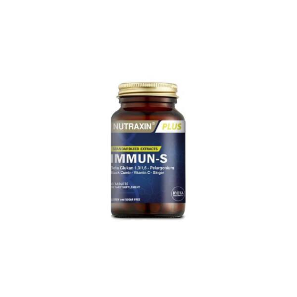 Nutraxin Plus Immun-S Dietary Supplement for Immune System Support - 60 Tablets