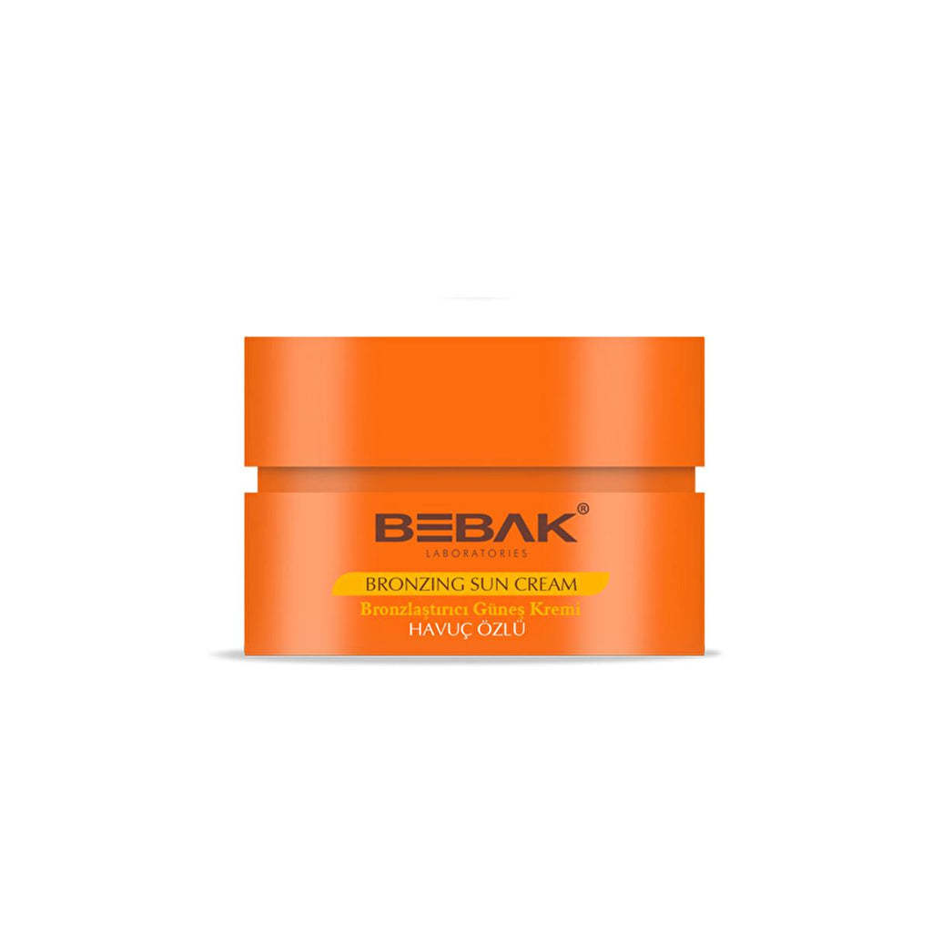 Bebak Carrot Extract Sun Tanning Cream: Achieve a Fast, Deep Tan While Moisturizing & Prolonging Your Color - Non-Greasy Formula, 3.38 fl oz