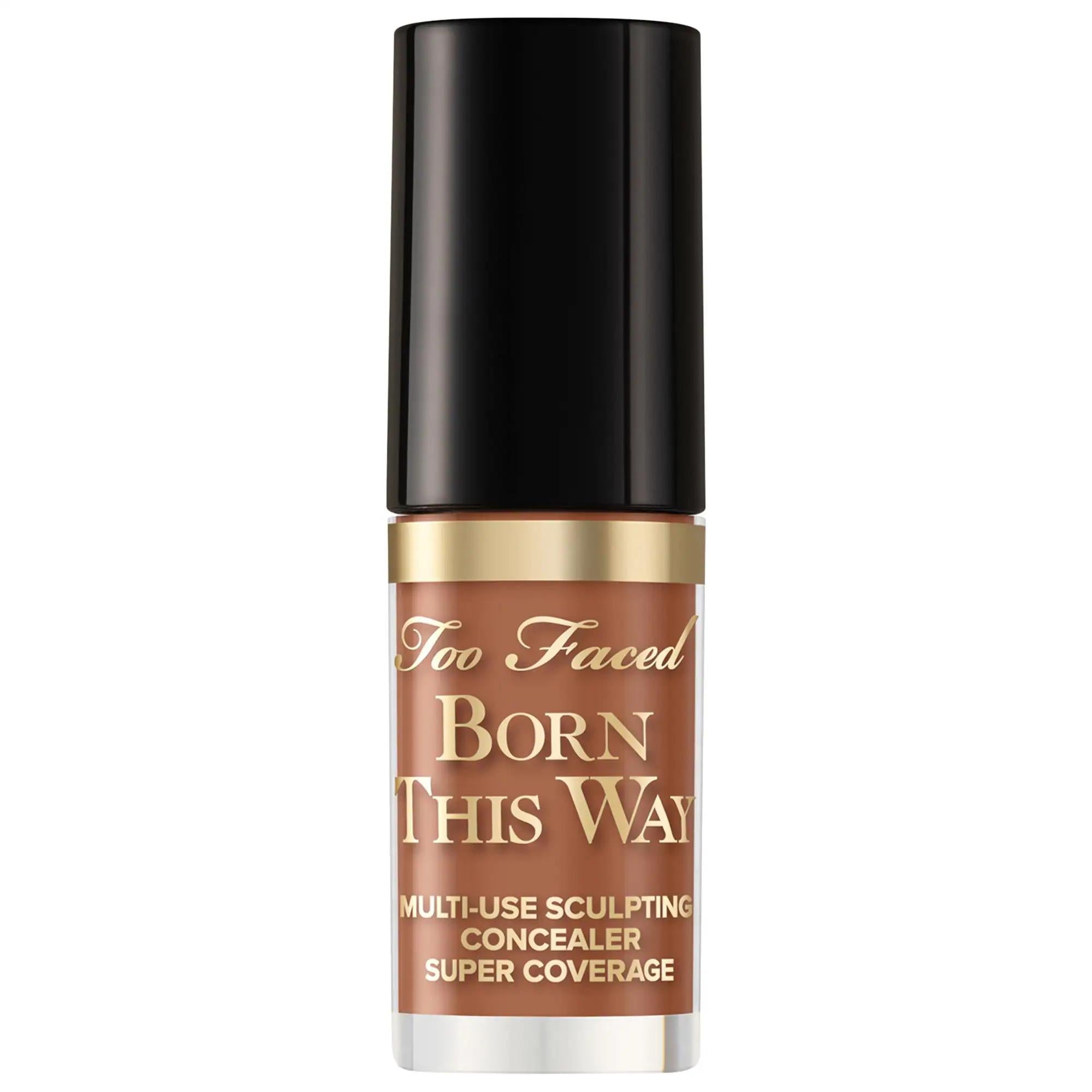 Too Faced Born This Way Full Coverage Concealer: Hydrating, Vegan, Cruelty-Free, Hyaluronic Acid - Natural Finish, Flawless Skin