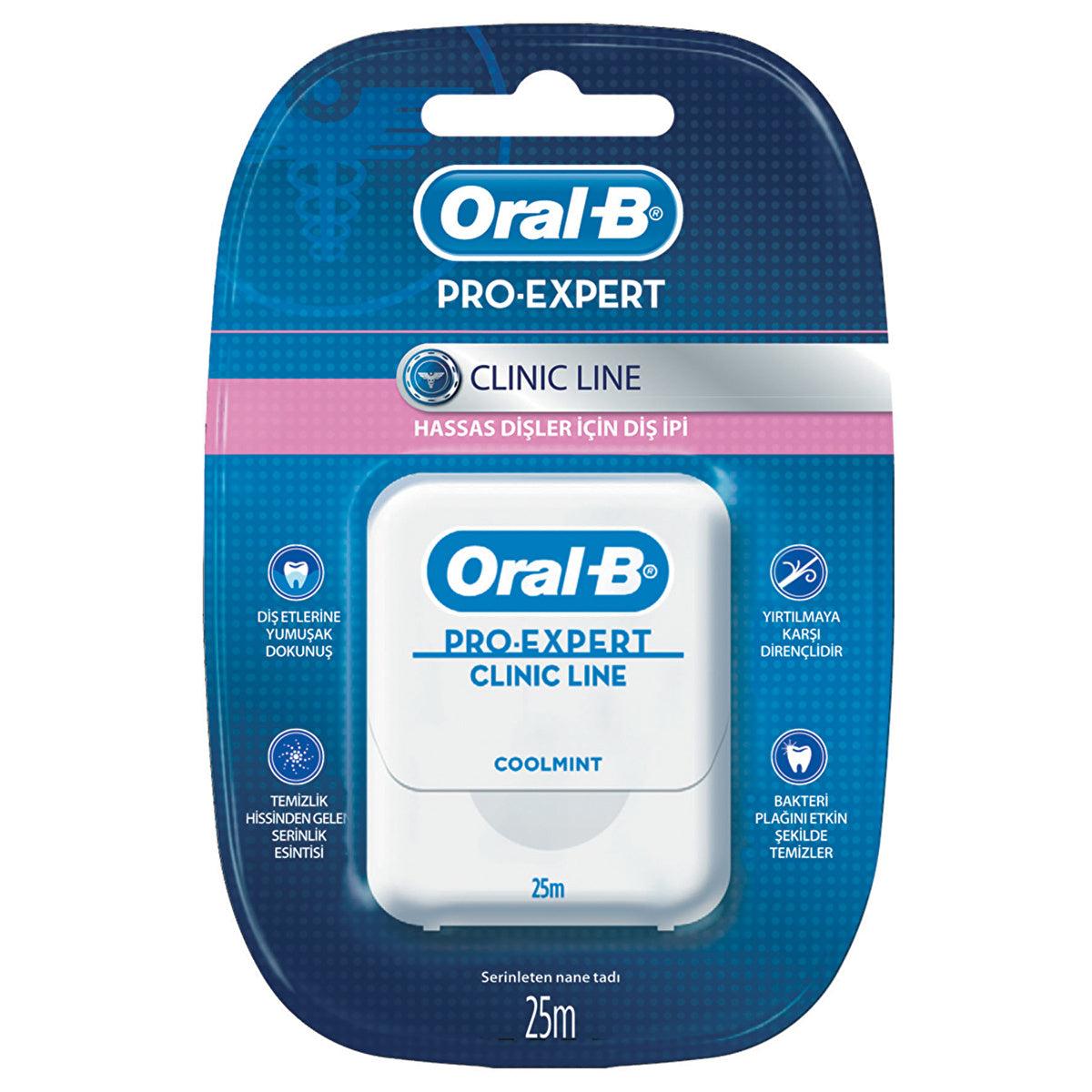 Oral-B Pro-Expert Clinic Line Dental Floss 25m - Mint Flavor