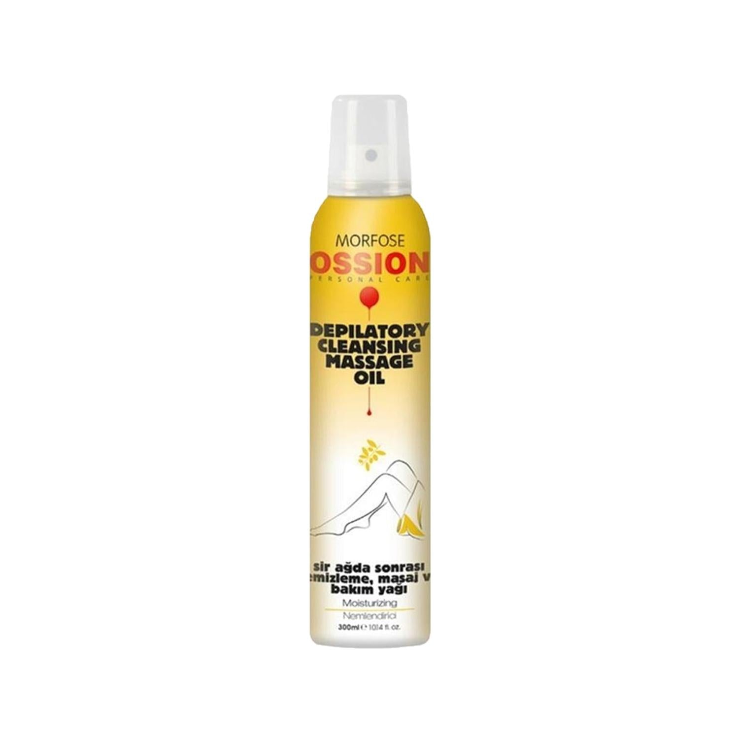 Morfose Ossion Post-Waxing Care Oil 300ml - Soothe and Nourish Skin After Waxing