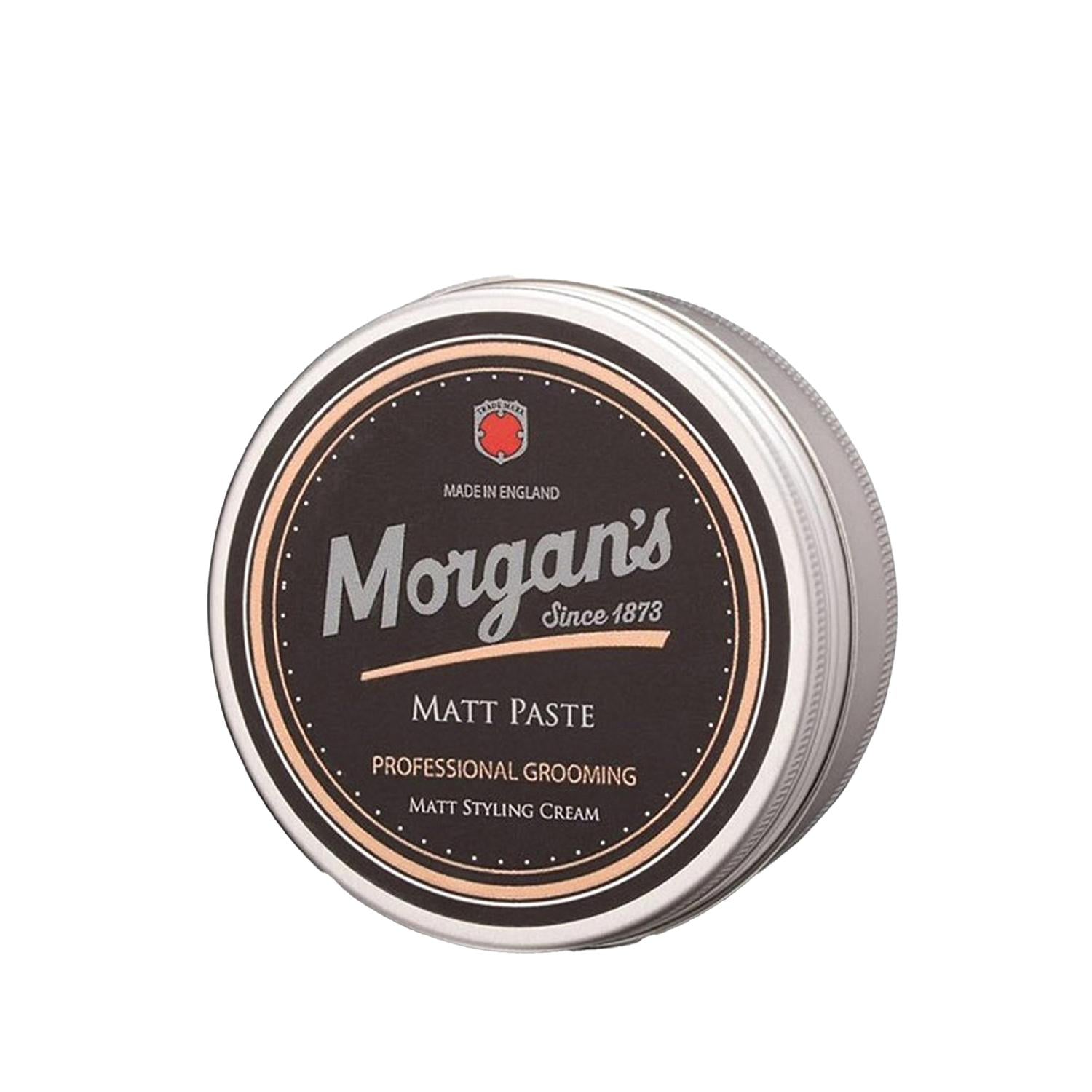 Morgan's Pomade Matt Paste 75ml - Matte Finish Hair Styling Product for Versatile Hairstyles