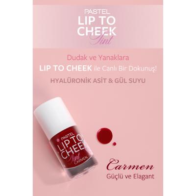 Pastel Vegan Lip and Cheek Tint - Natural Flush, Cruelty-Free Makeup